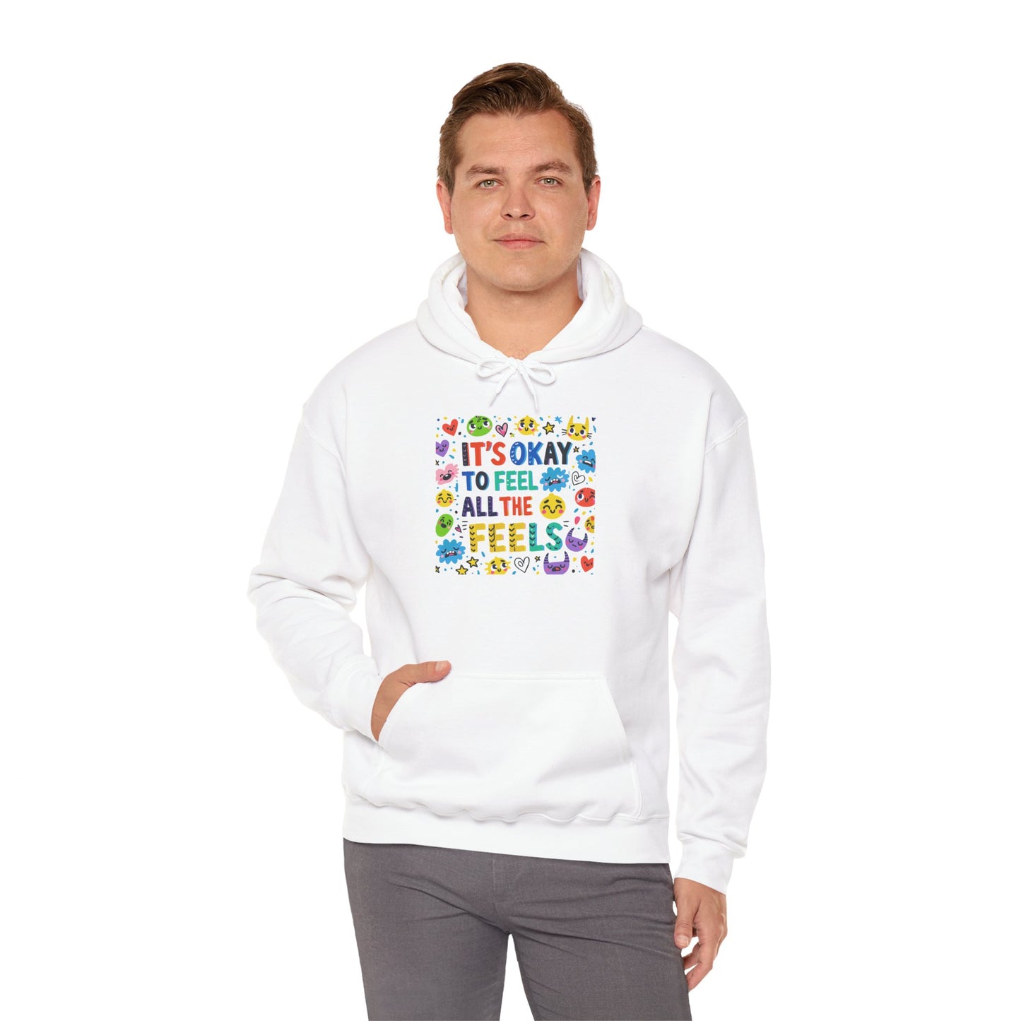 It’s Okay to Feel All the Feels • Unisex Adult Hoodie