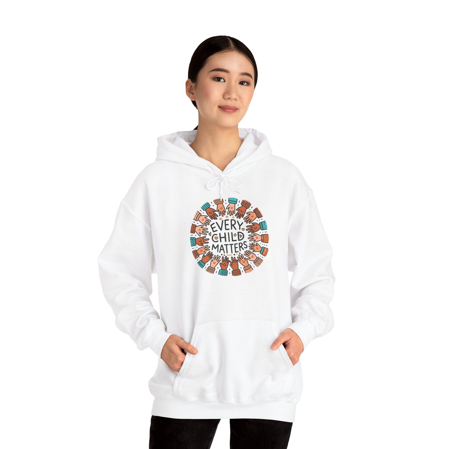 Every Child Matters Diversity Graphic • Unisex Adult Hoodie