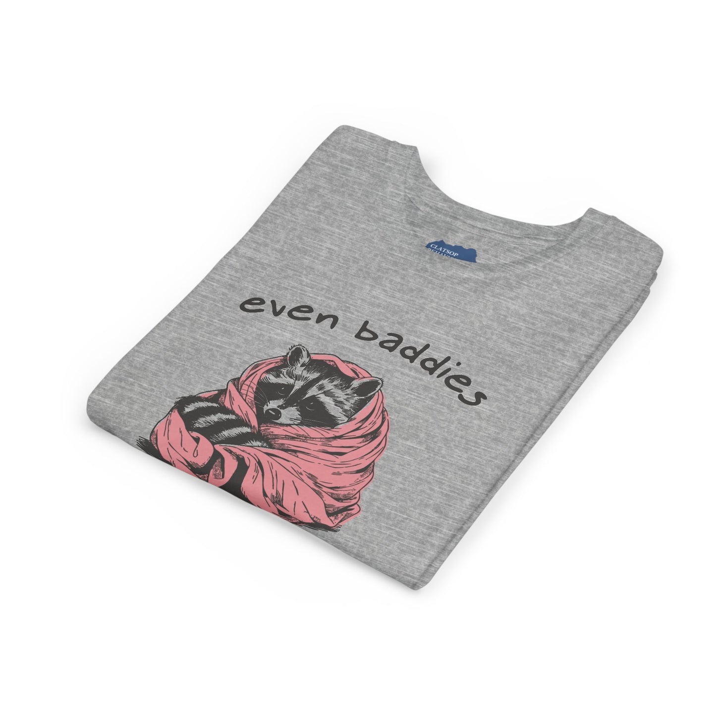 Even Baddies Get Saddies • Unisex Youth Short Sleeve Tee