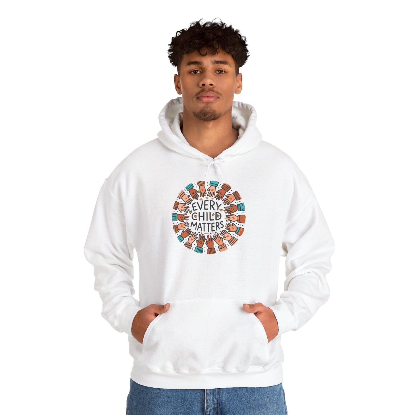 Every Child Matters Diversity Graphic • Unisex Adult Hoodie