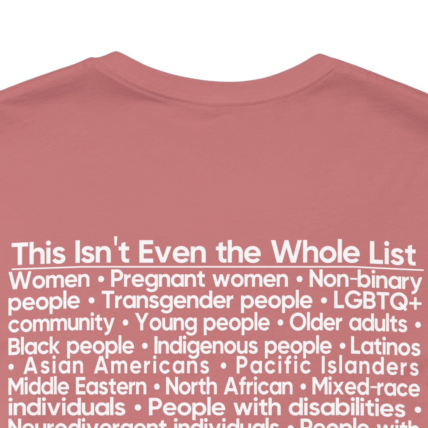 You're Probably DEI Too, Diversity Statement • Unisex Adult Short Sleeve Tee