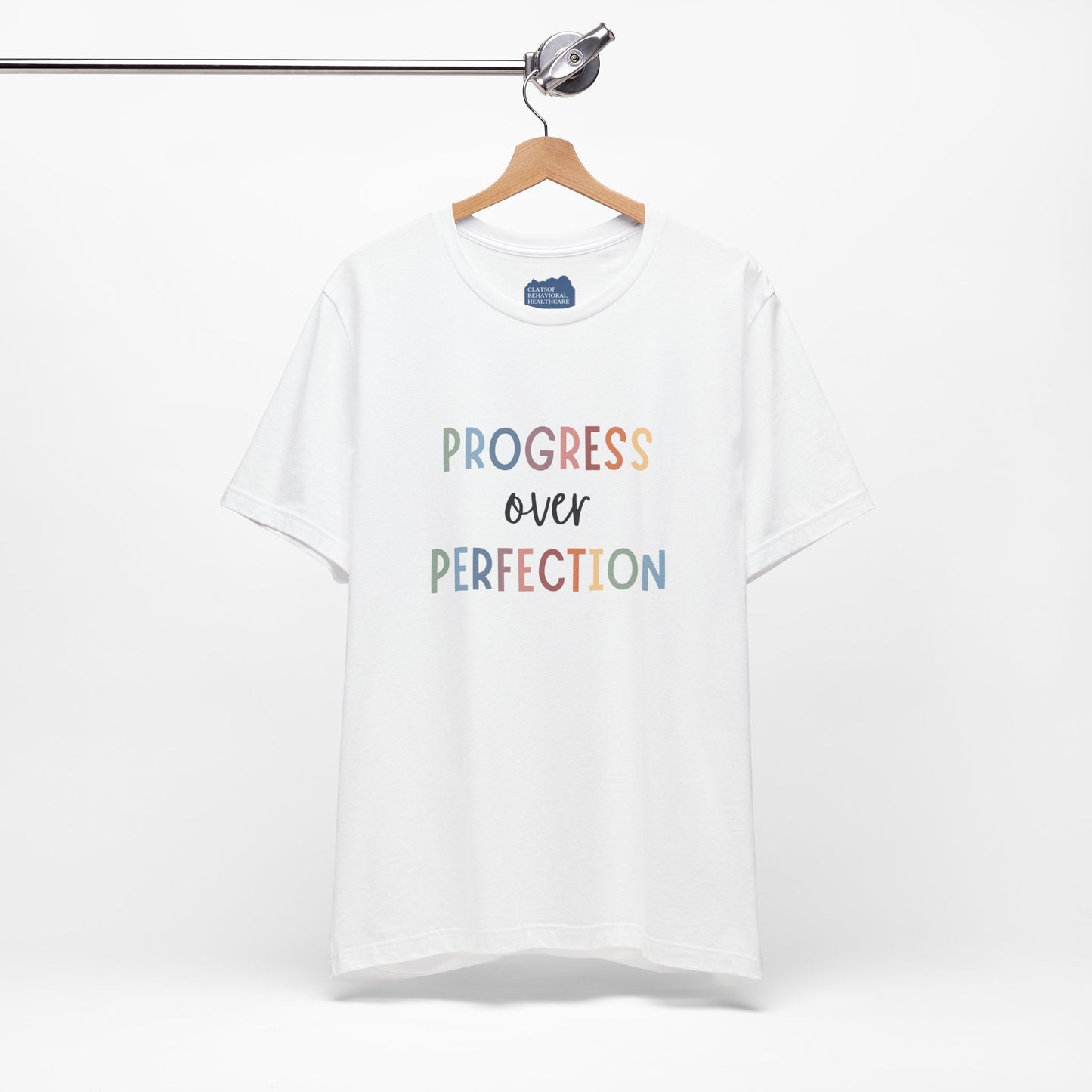 Progress Over Perfection Tee • Unisex Adult Short Sleeve Tee