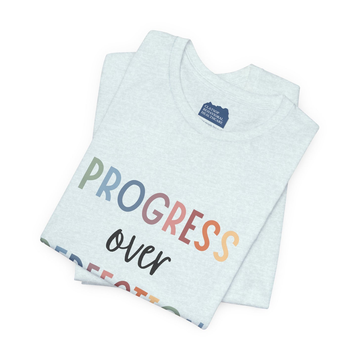 Progress Over Perfection Tee • Unisex Adult Short Sleeve Tee