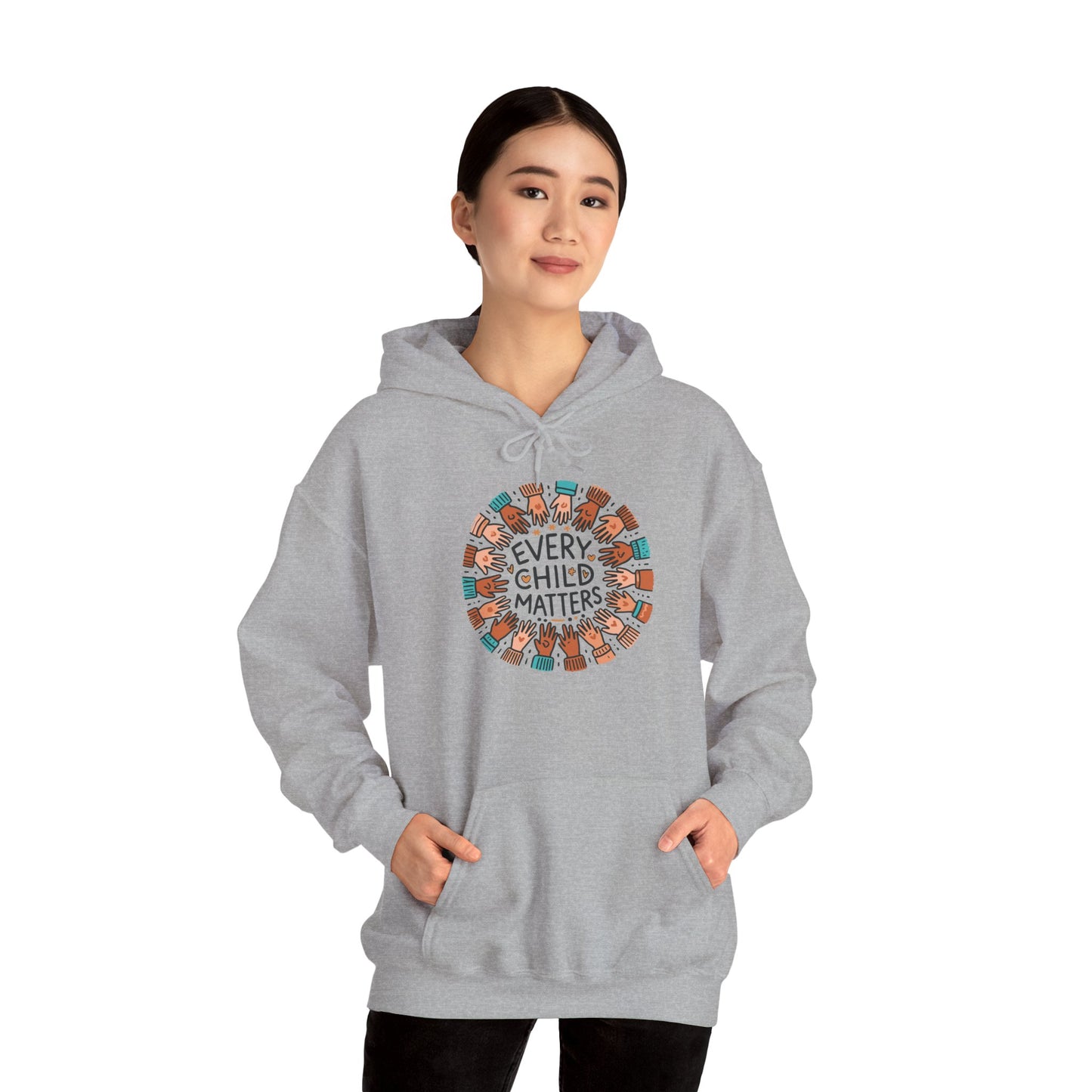Every Child Matters Diversity Graphic • Unisex Adult Hoodie