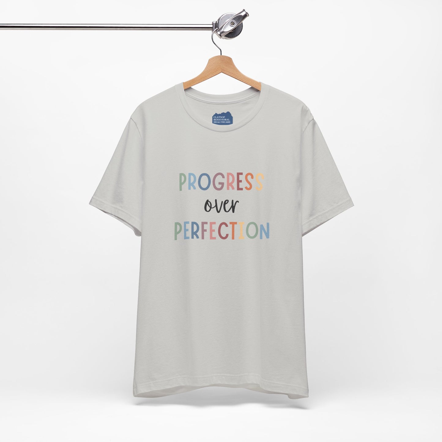 Progress Over Perfection Tee • Unisex Adult Short Sleeve Tee