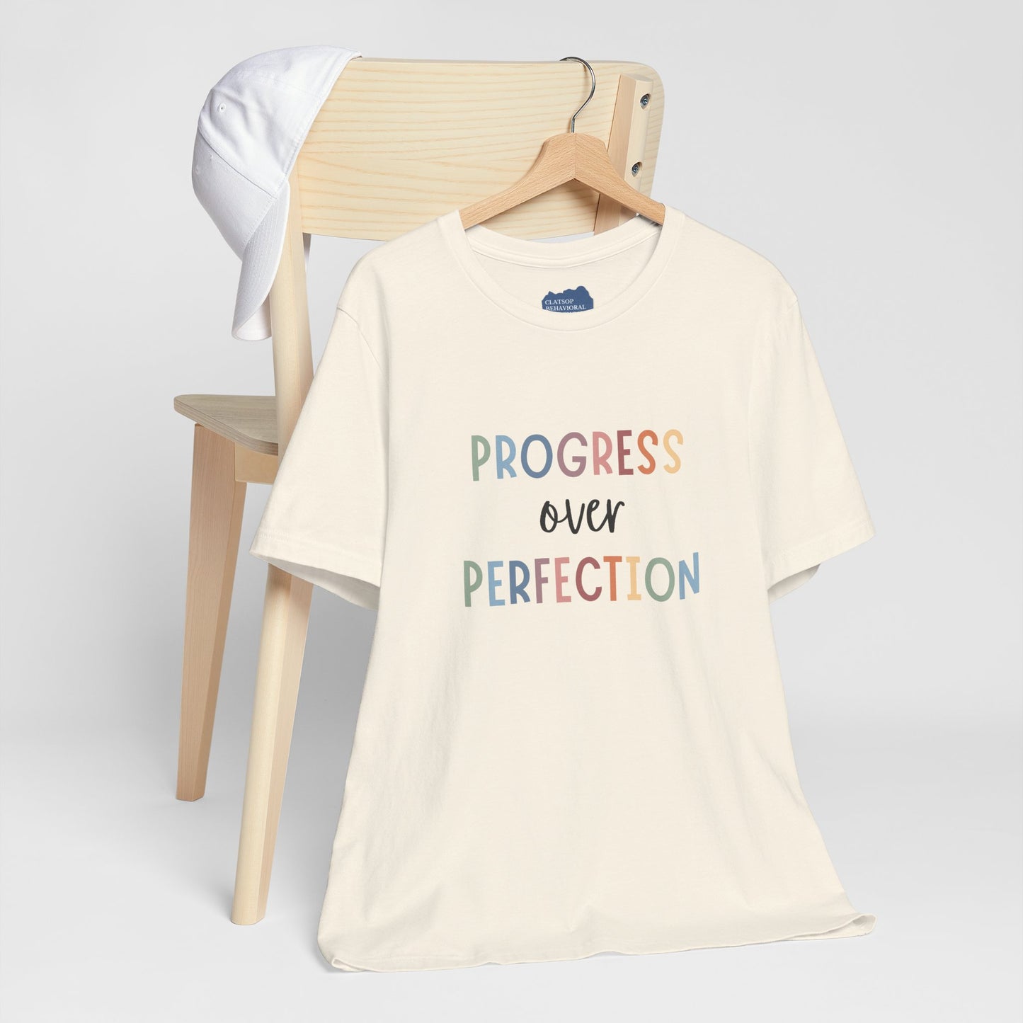 Progress Over Perfection Tee • Unisex Adult Short Sleeve Tee
