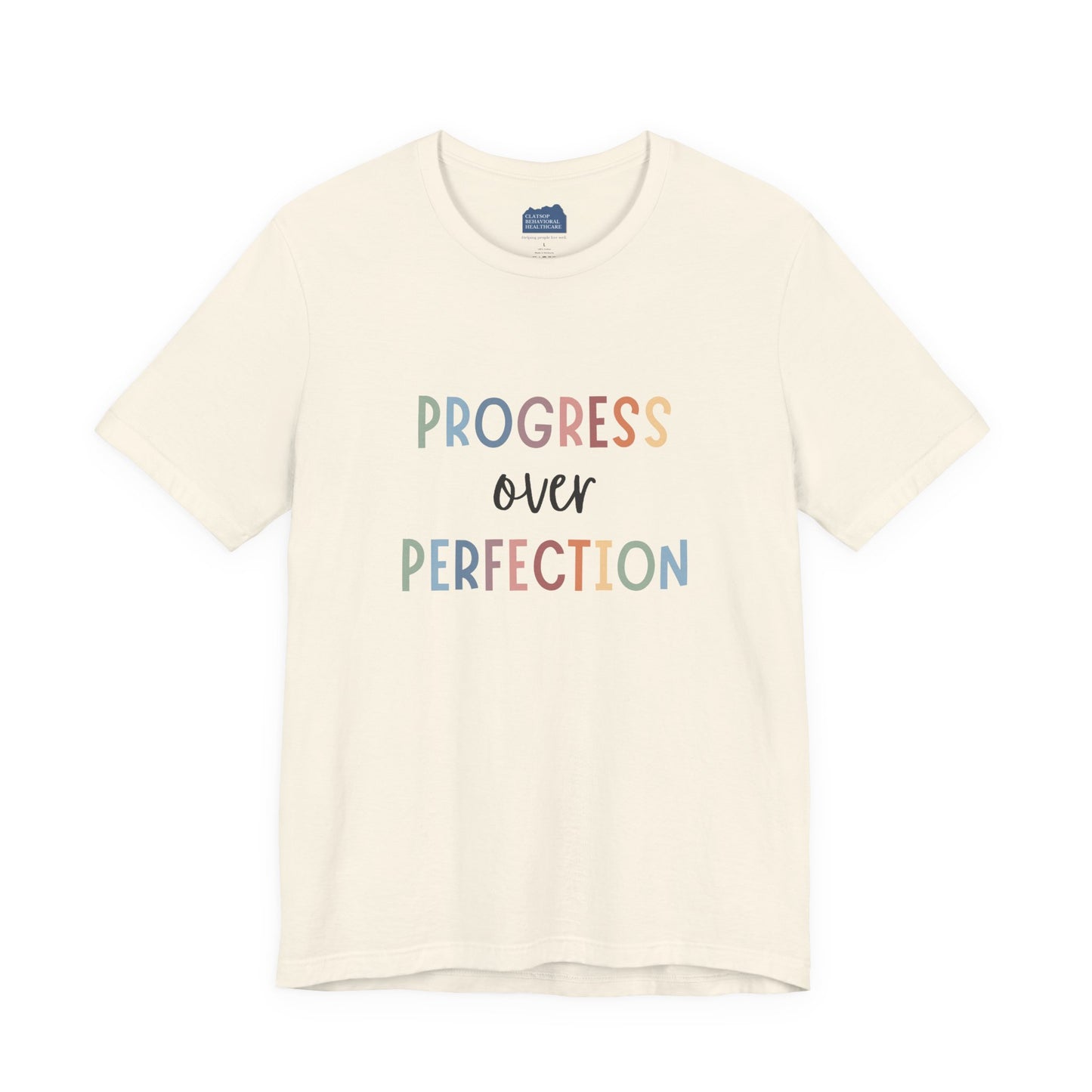 Progress Over Perfection Tee • Unisex Adult Short Sleeve Tee