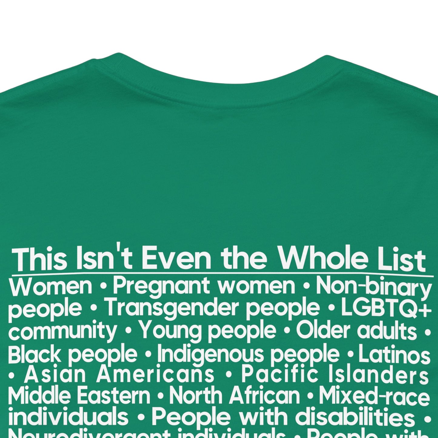 You're Probably DEI Too, Diversity Statement • Unisex Adult Short Sleeve Tee