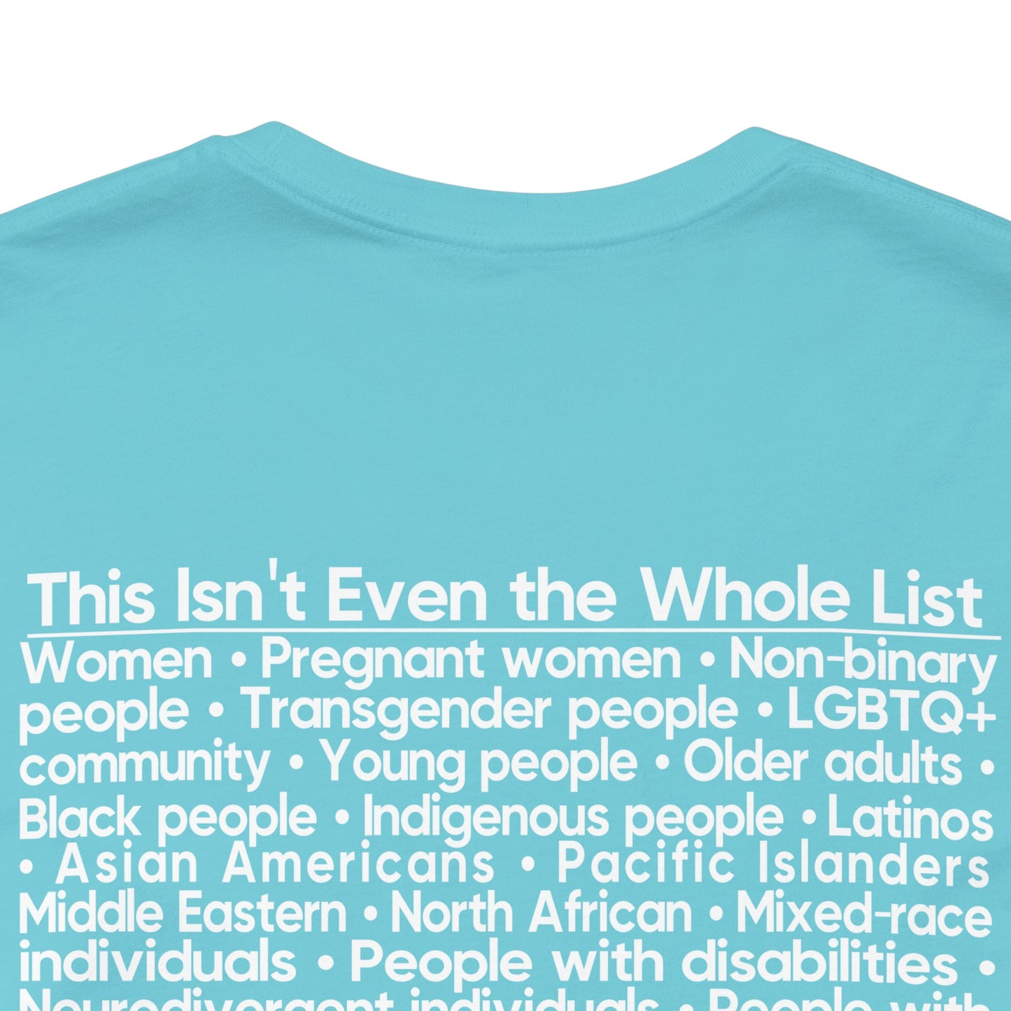 You're Probably DEI Too, Diversity Statement • Unisex Adult Short Sleeve Tee