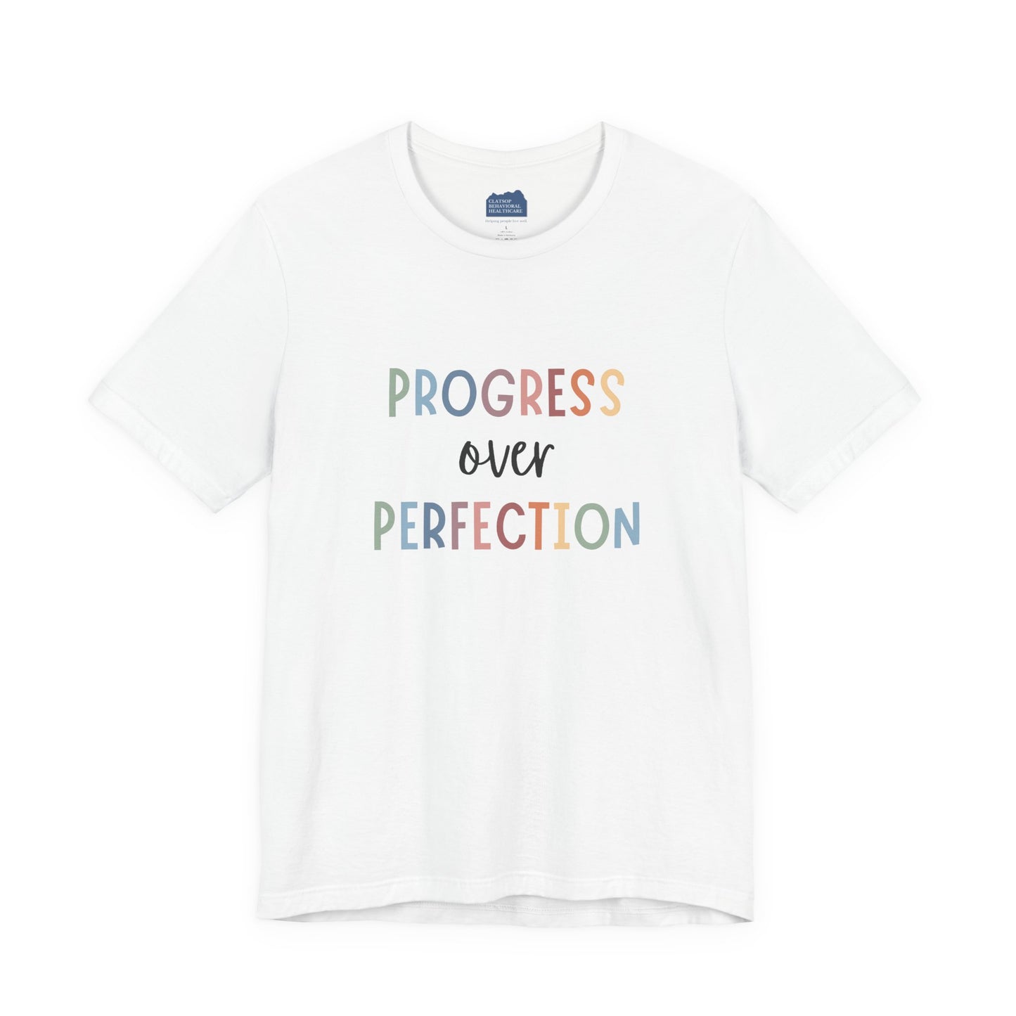 Progress Over Perfection Tee • Unisex Adult Short Sleeve Tee