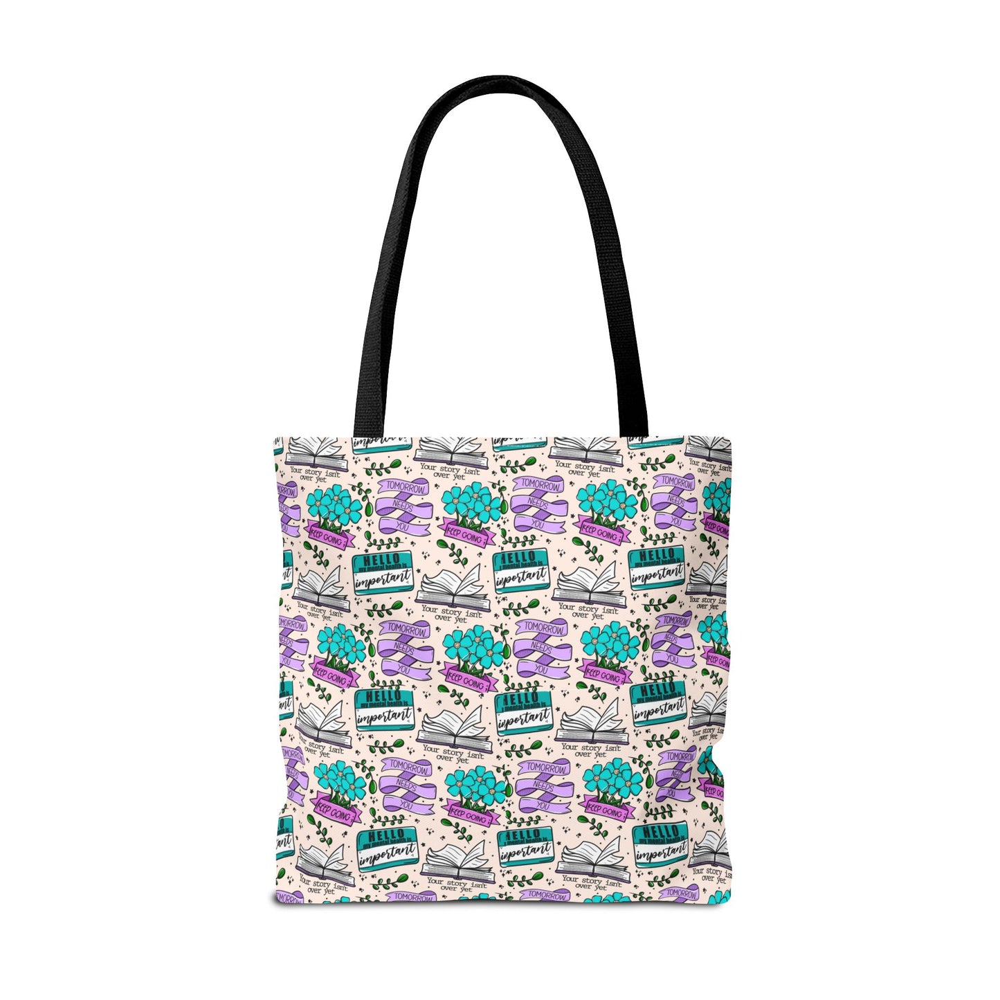 Suicide Prevention Reminder Messages Bag | Eco-Friendly Tote Bag