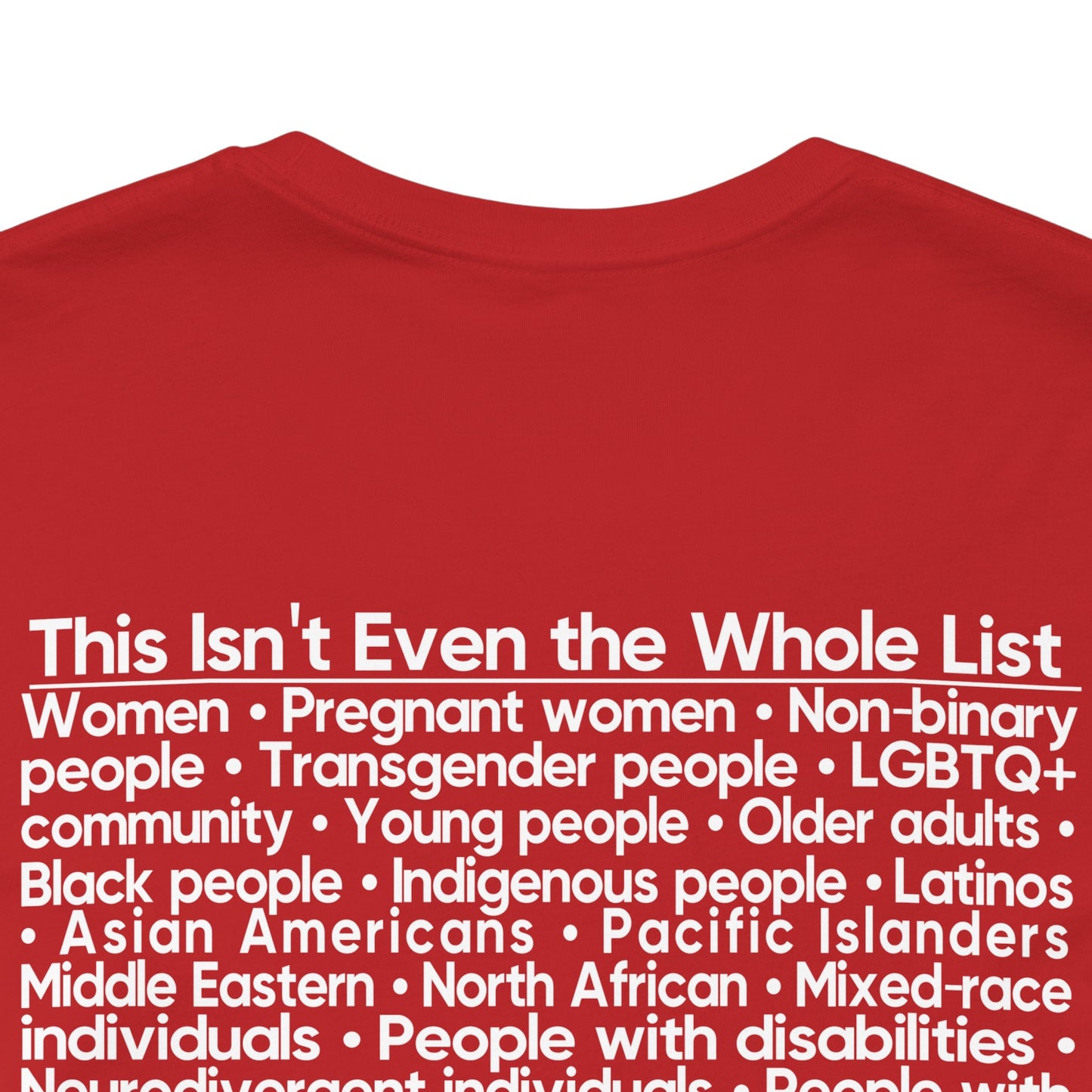 You're Probably DEI Too, Diversity Statement • Unisex Adult Short Sleeve Tee