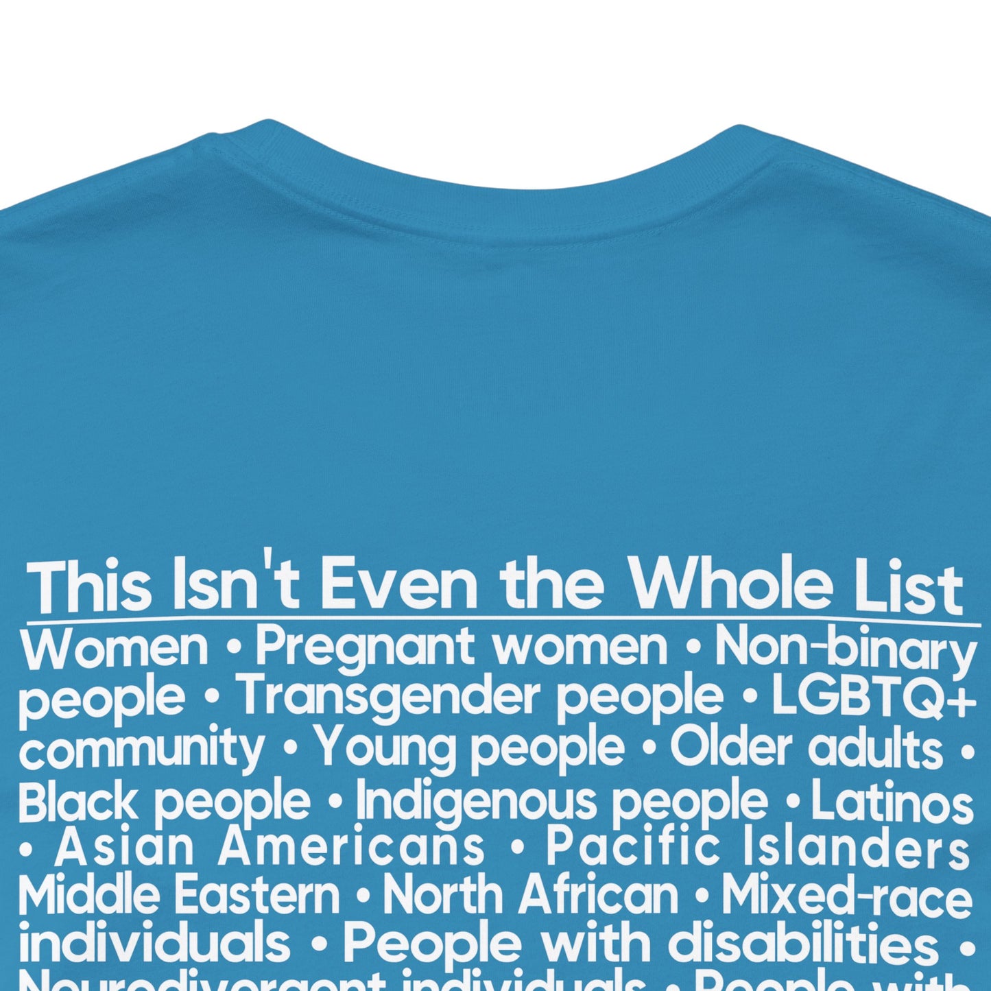 You're Probably DEI Too, Diversity Statement • Unisex Adult Short Sleeve Tee