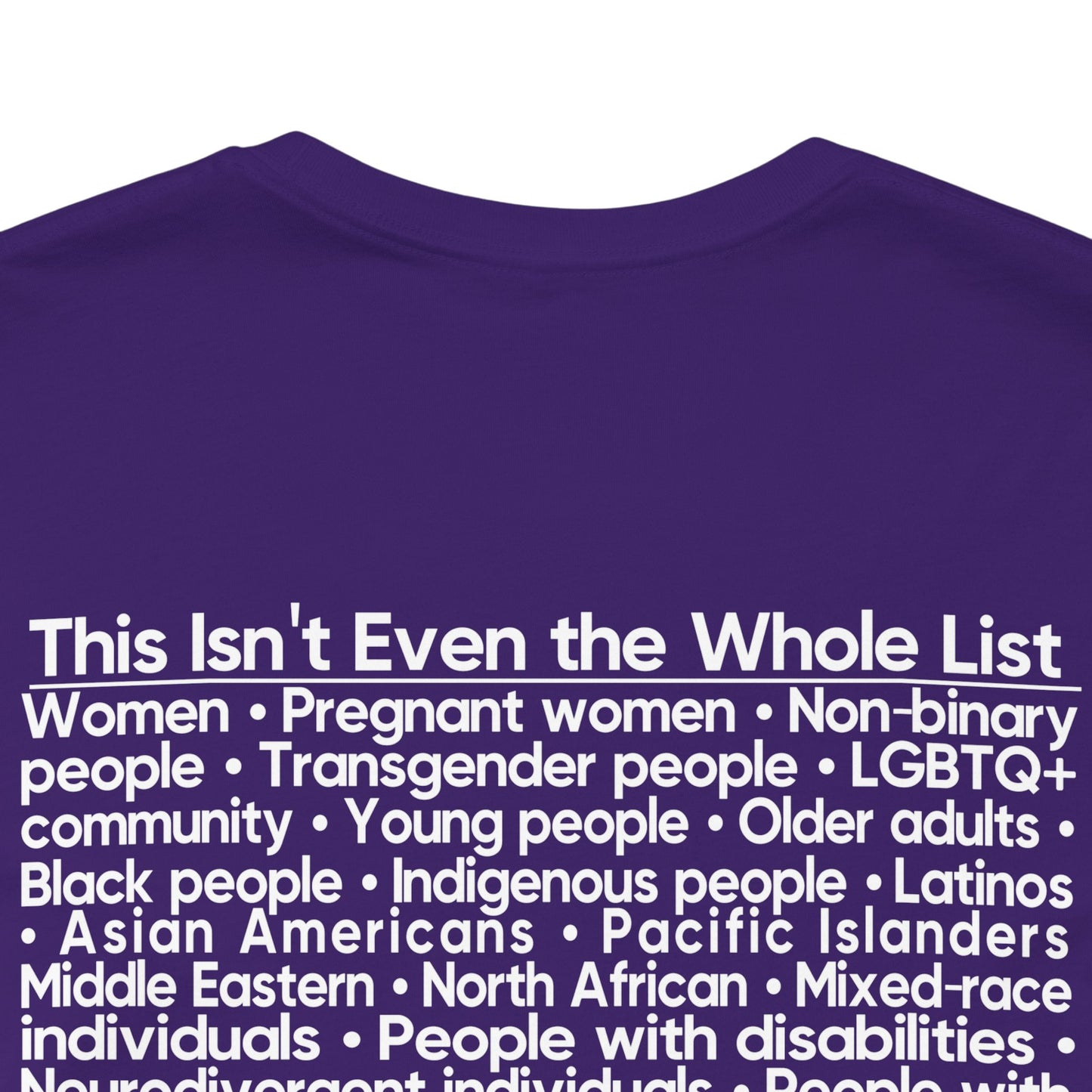 You're Probably DEI Too, Diversity Statement • Unisex Adult Short Sleeve Tee