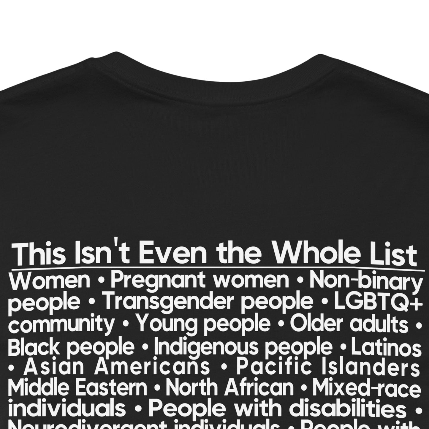 You're Probably DEI Too, Diversity Statement • Unisex Adult Short Sleeve Tee