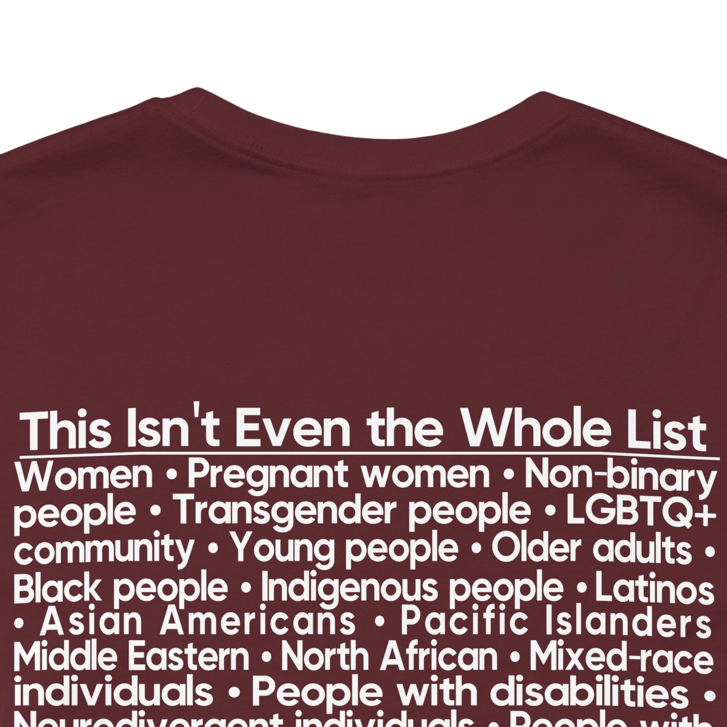 You're Probably DEI Too, Diversity Statement • Unisex Adult Short Sleeve Tee