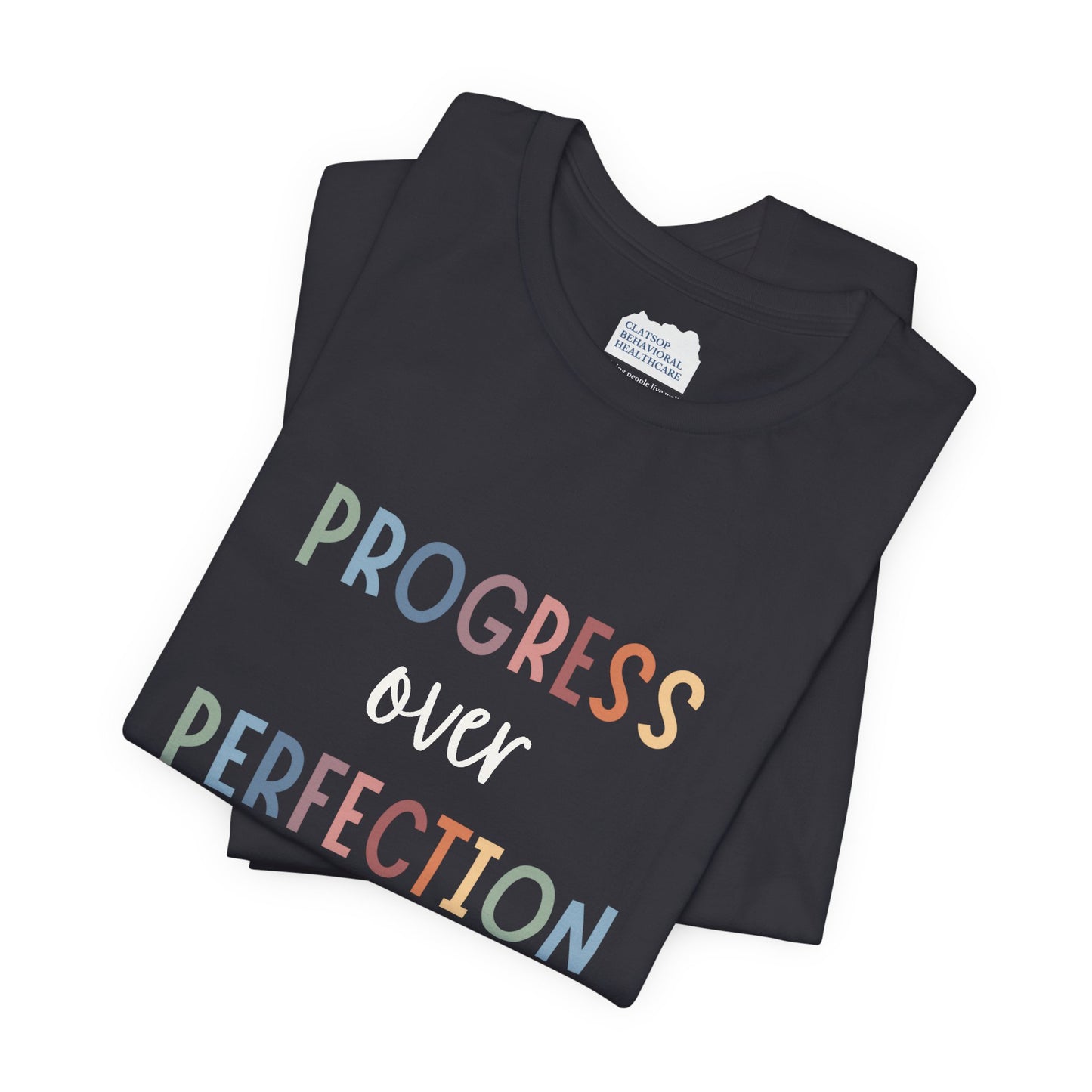 Progress Over Perfection Tee • Unisex Adult Short Sleeve Tee