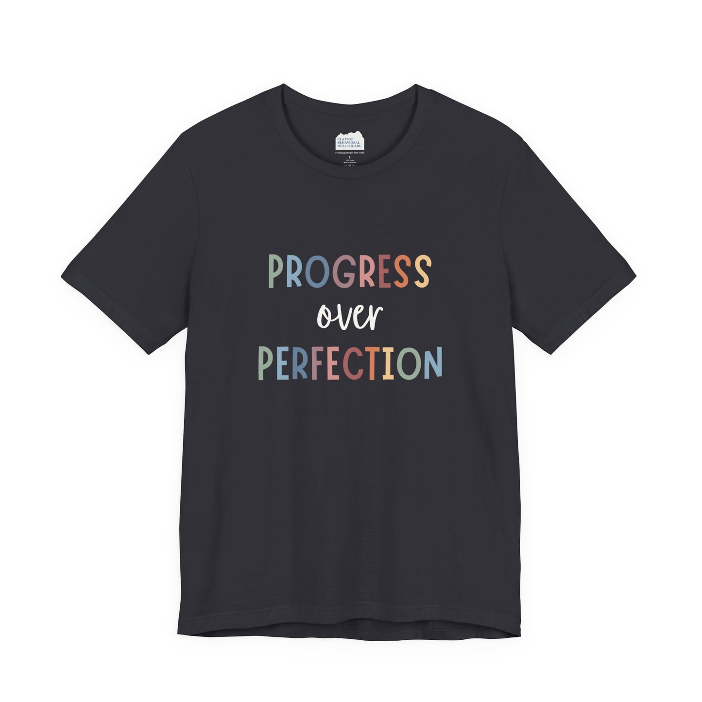 Progress Over Perfection Tee • Unisex Adult Short Sleeve Tee