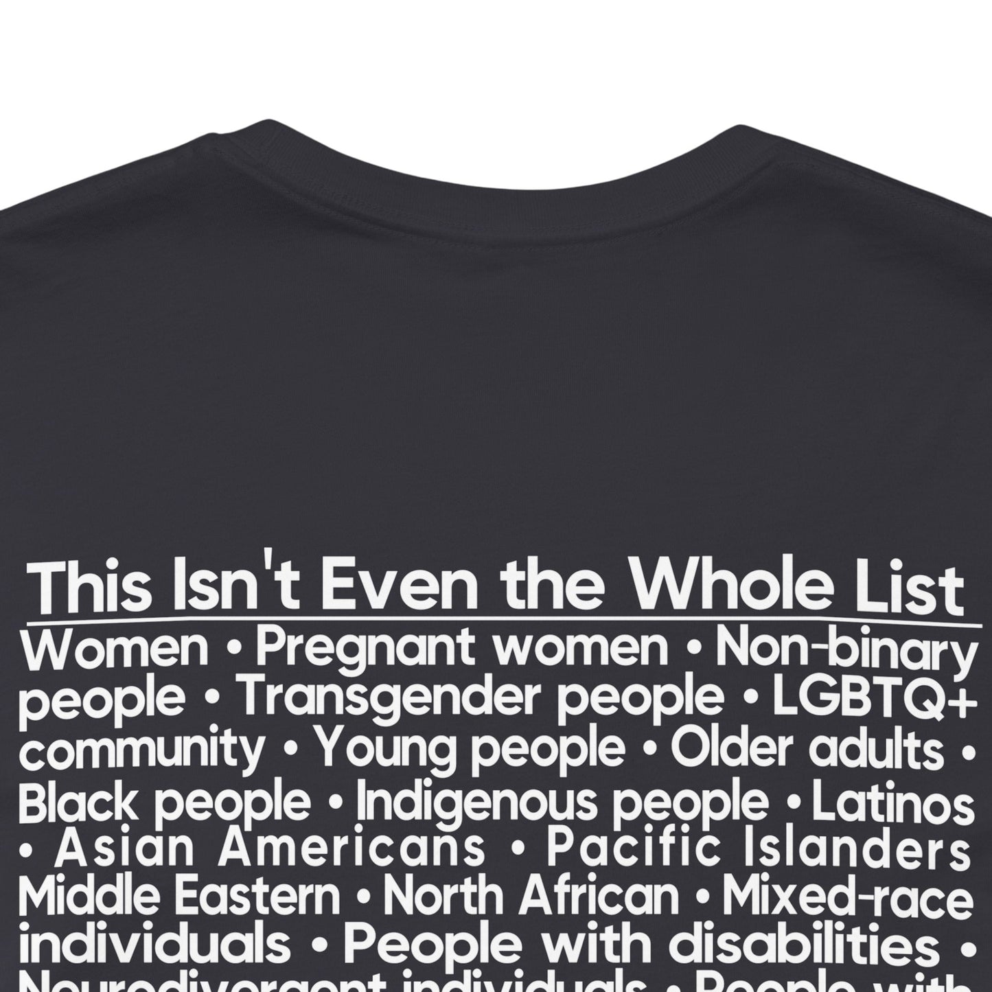 You're Probably DEI Too, Diversity Statement • Unisex Adult Short Sleeve Tee