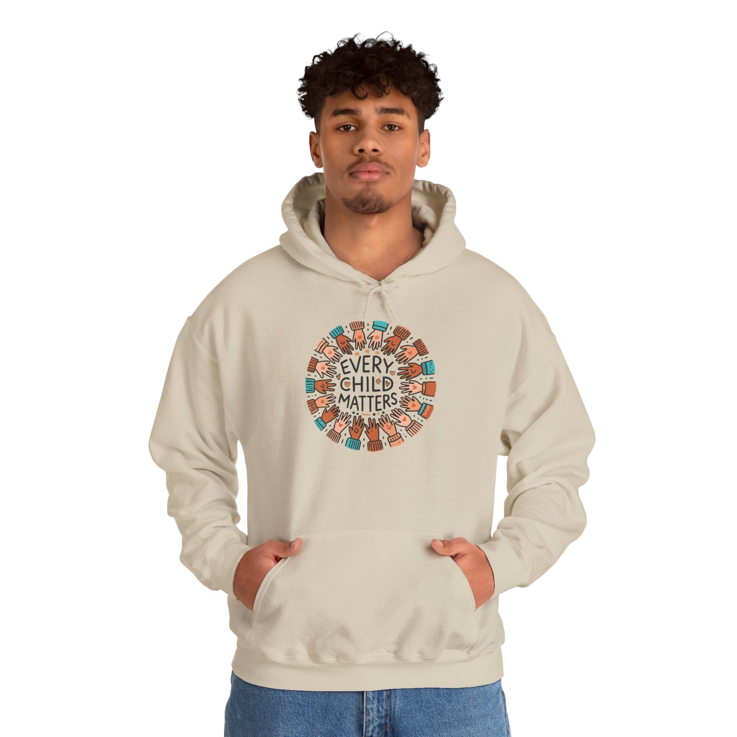 Every Child Matters Diversity Graphic • Unisex Adult Hoodie