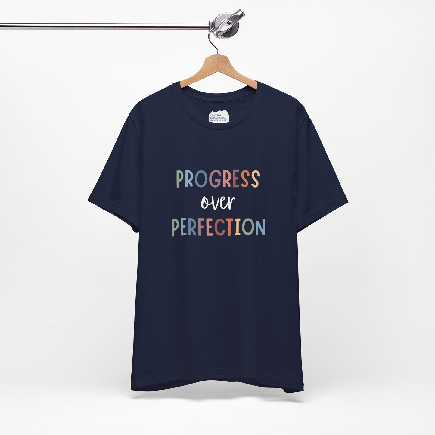 Progress Over Perfection Tee • Unisex Adult Short Sleeve Tee