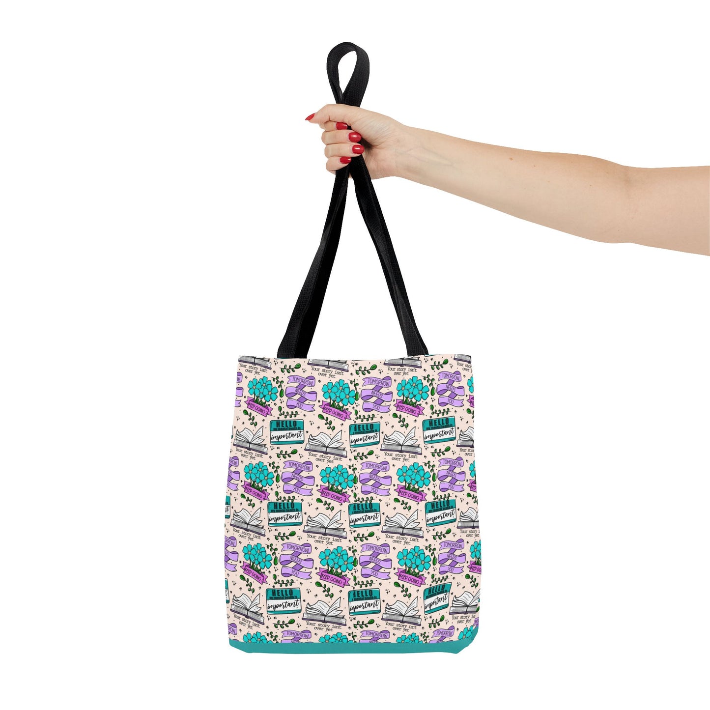 Suicide Prevention Reminder Messages Bag | Eco-Friendly Tote Bag