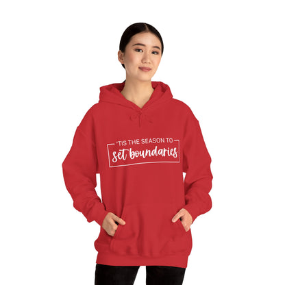 'Tis The Season To Set Boundaries • Unisex Adult Hoodie