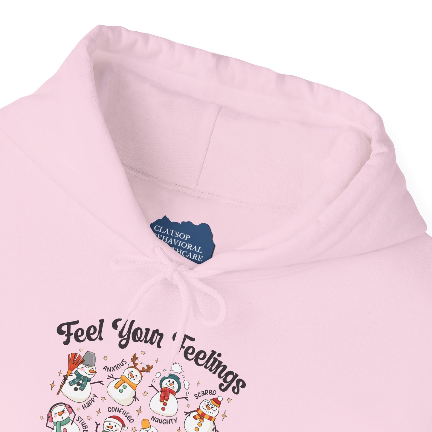 "Feel Your Feelings" Holiday Edition • Unisex Adult Hoodie