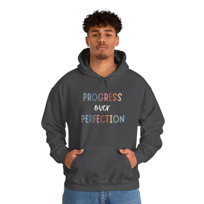 Progress Over Perfection Hoodie - Unisex Adult Hoodie