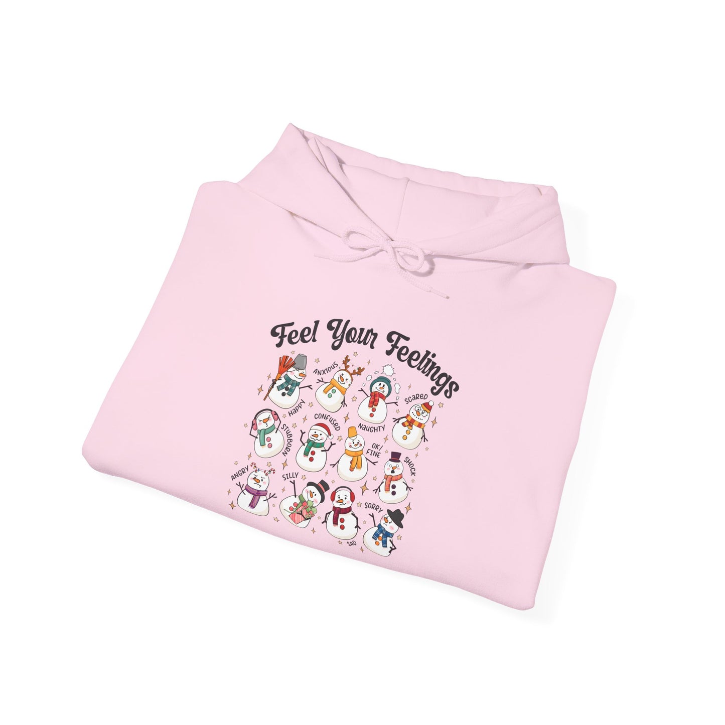 "Feel Your Feelings" Holiday Edition • Unisex Adult Hoodie