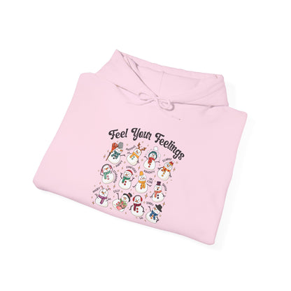 "Feel Your Feelings" Holiday Edition • Unisex Adult Hoodie