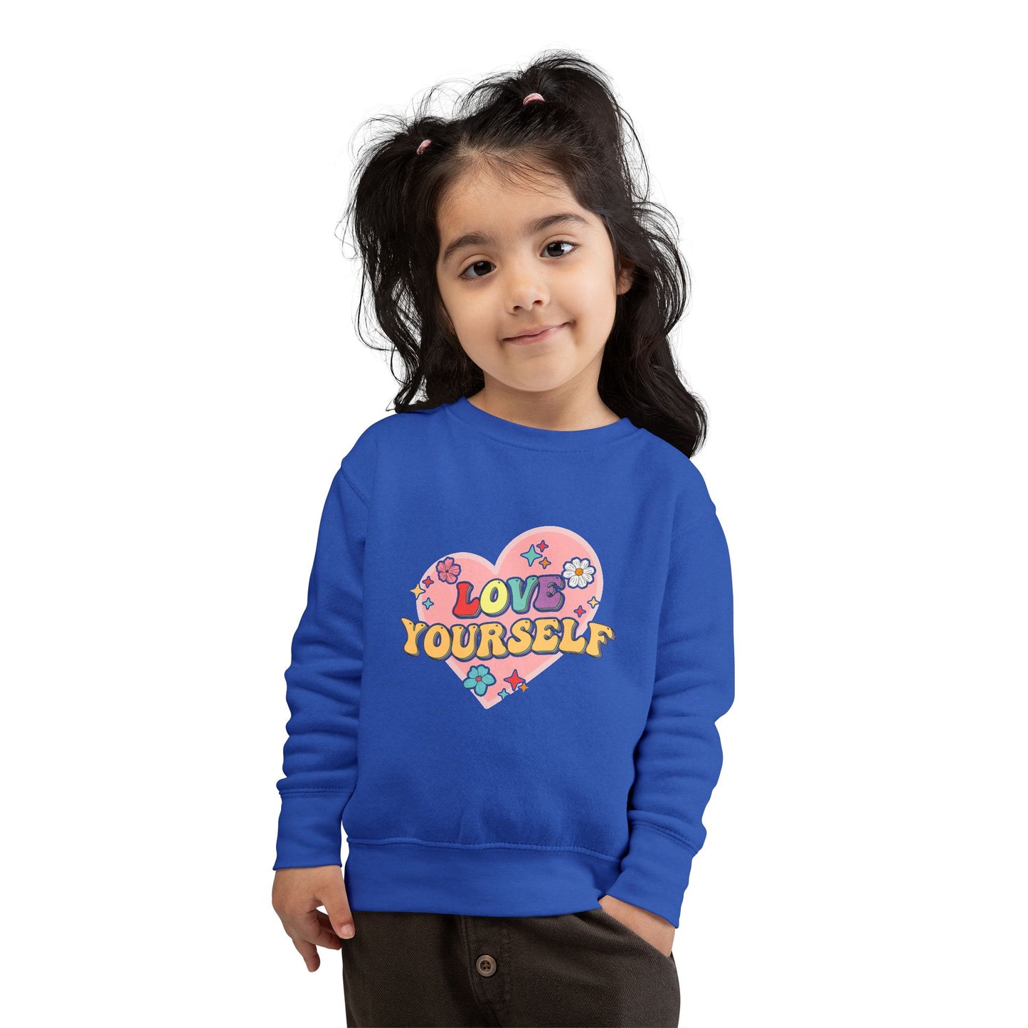 Love Yourself • Unisex Toddler Sweatshirt