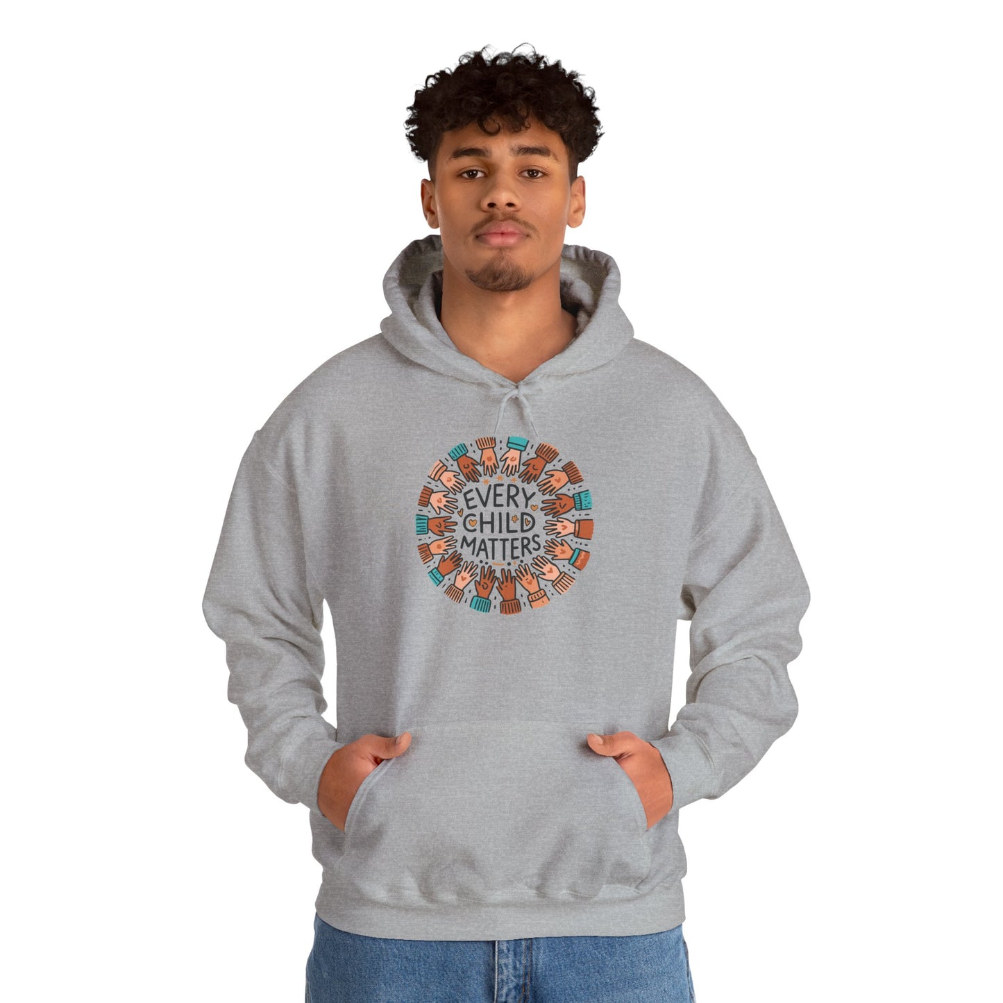 Every Child Matters Diversity Graphic • Unisex Adult Hoodie