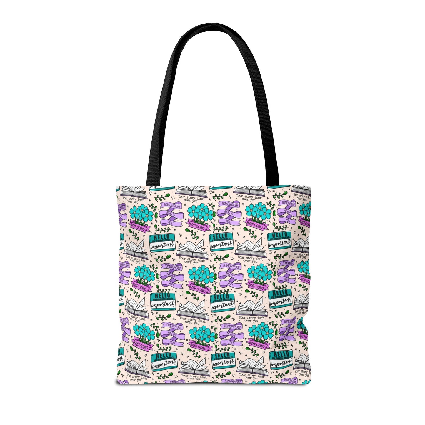Suicide Prevention Reminder Messages Bag | Eco-Friendly Tote Bag