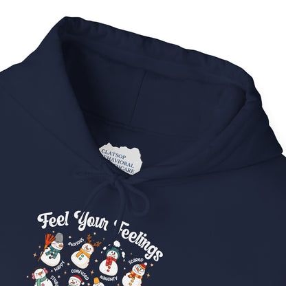 "Feel Your Feelings" Holiday Edition • Unisex Adult Hoodie