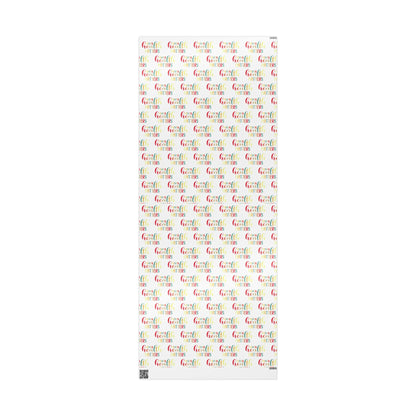 Gradient "Mental Health Matters" • Wrapping Paper Roll