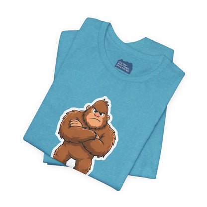 Bigfoot Is Scary Mental Health Awareness Tee | Adult Unisex T-Shirt