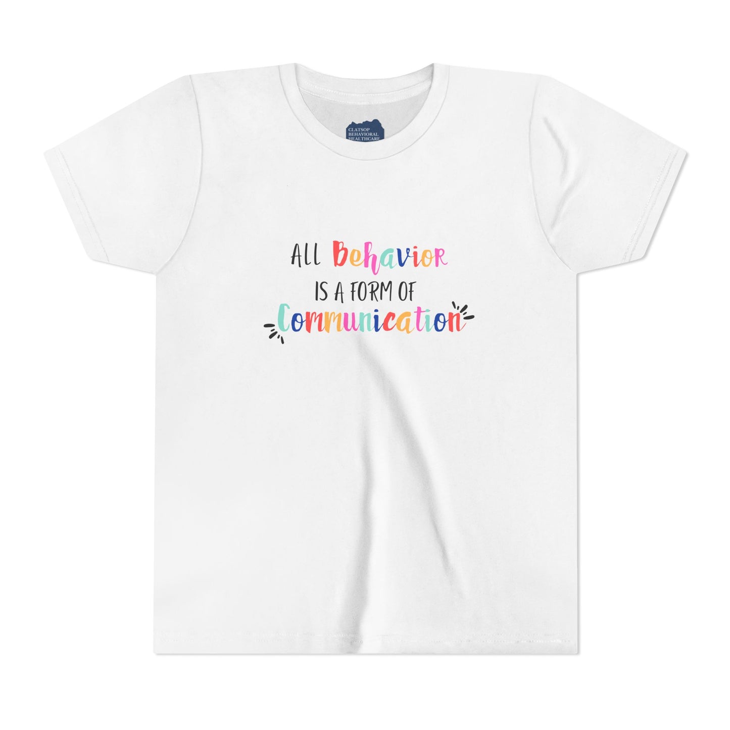 All Behavior Is a Form of Communication • Youth Short Sleeve T-Shirt