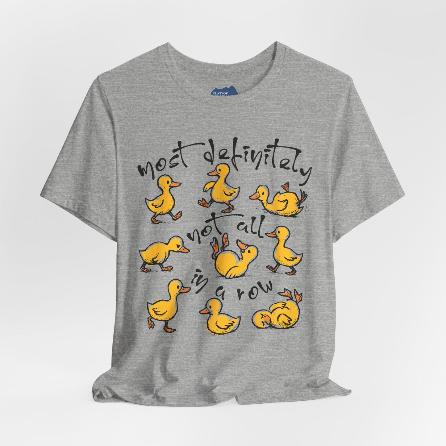 Ducks Amuck • Unisex Adult Short Sleeve T-Shirt