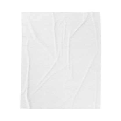 Daily Affirmations in Black & White | Plush Velveteen Blanket