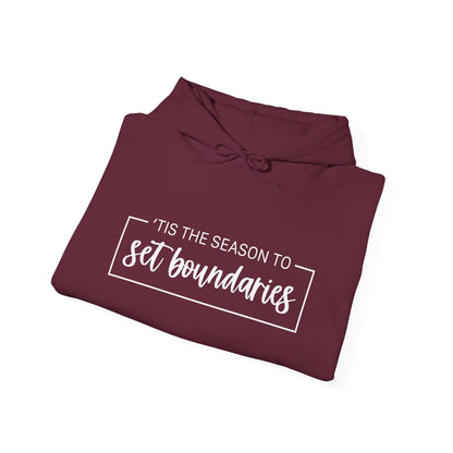 'Tis The Season To Set Boundaries • Unisex Adult Hoodie