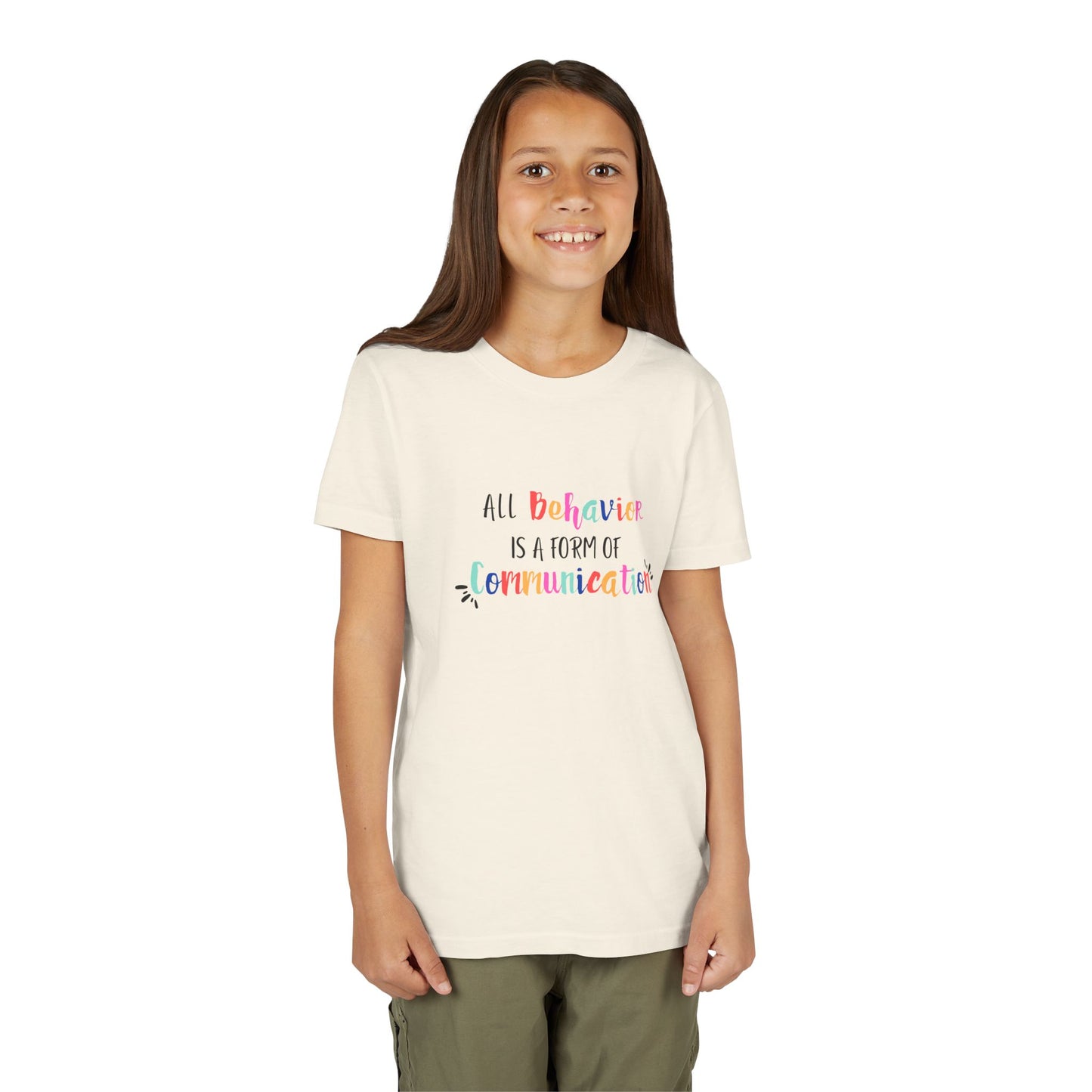 All Behavior Is a Form of Communication • Youth Short Sleeve T-Shirt