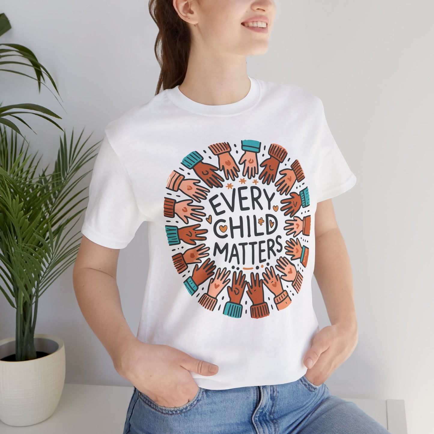Every Child Matters • Unisex Adult Short Sleeve T-Shirt