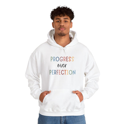 Progress Over Perfection Hoodie - Unisex Adult Hoodie
