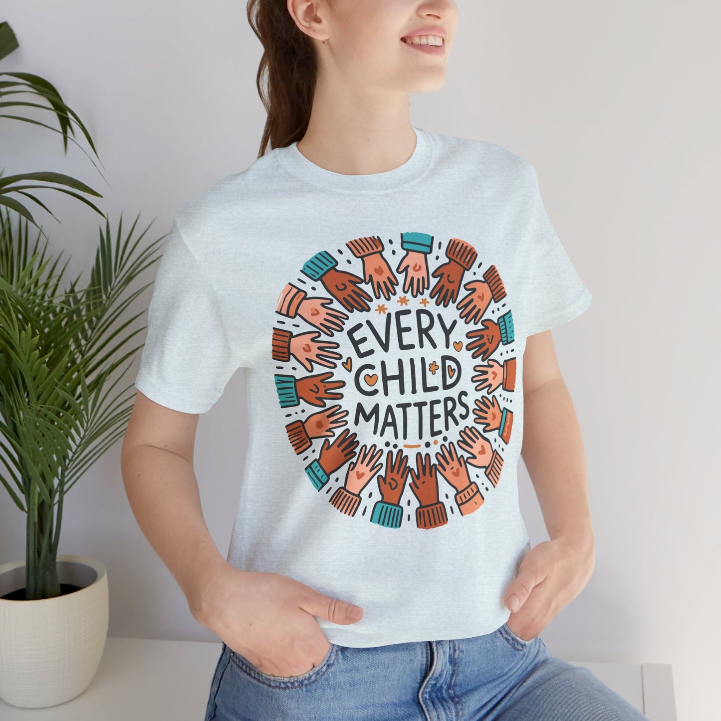 Every Child Matters • Unisex Adult Short Sleeve T-Shirt