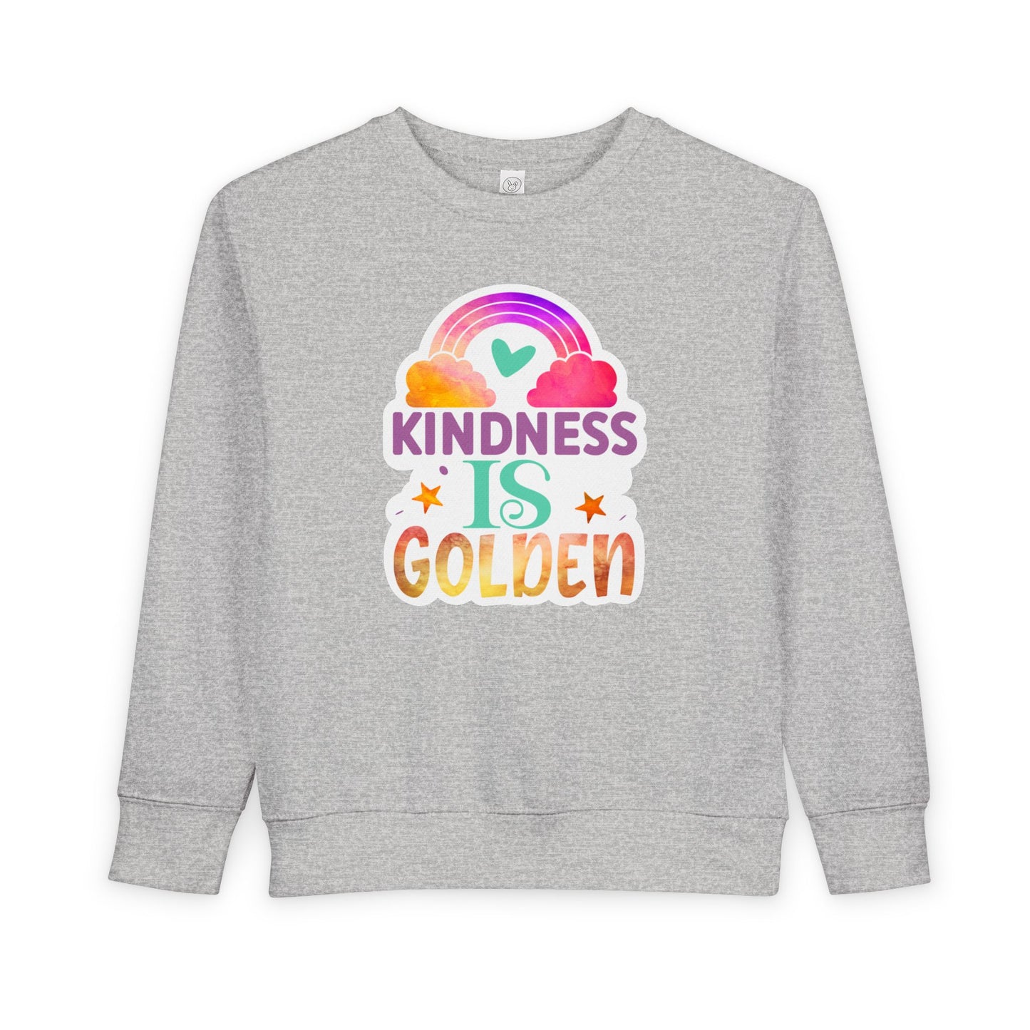 Kindness is Golden • Unisex Toddler Crewneck Sweatshirt