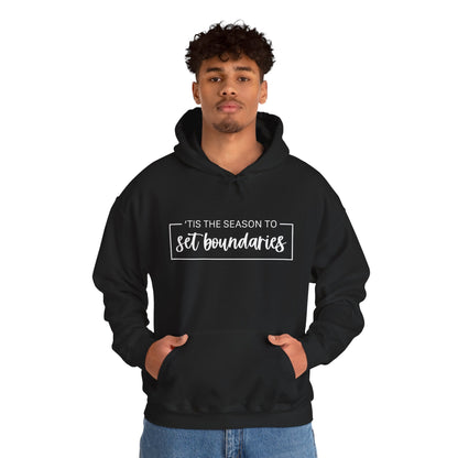 'Tis The Season To Set Boundaries • Unisex Adult Hoodie