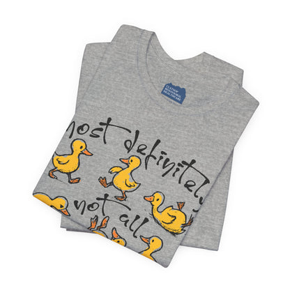 Ducks Amuck • Unisex Adult Short Sleeve T-Shirt