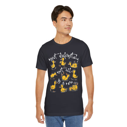 Ducks Amuck • Unisex Adult Short Sleeve T-Shirt