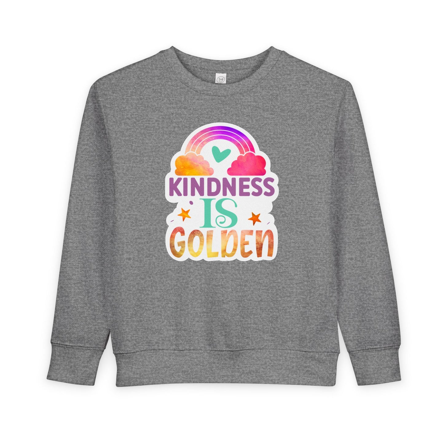 Kindness is Golden • Unisex Toddler Crewneck Sweatshirt